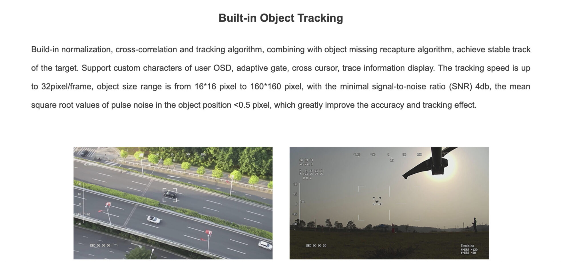 WLF-30T Object Tracking Gimbal Camera 1