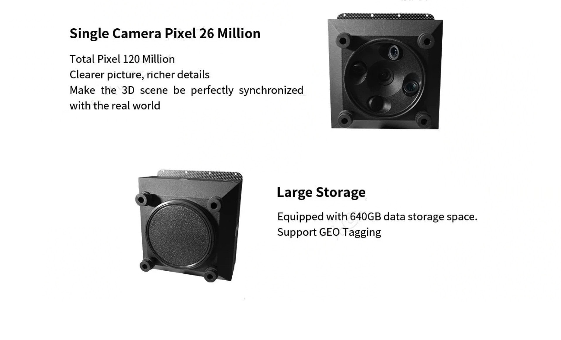 WLF-120M 3D Camera Mapping and Surveying with Geo Tagging Function 3