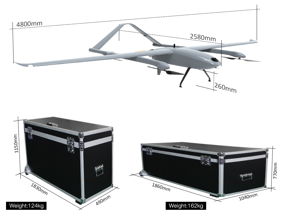 HYBRID VTOL DRONE HEAVY LIFT 11