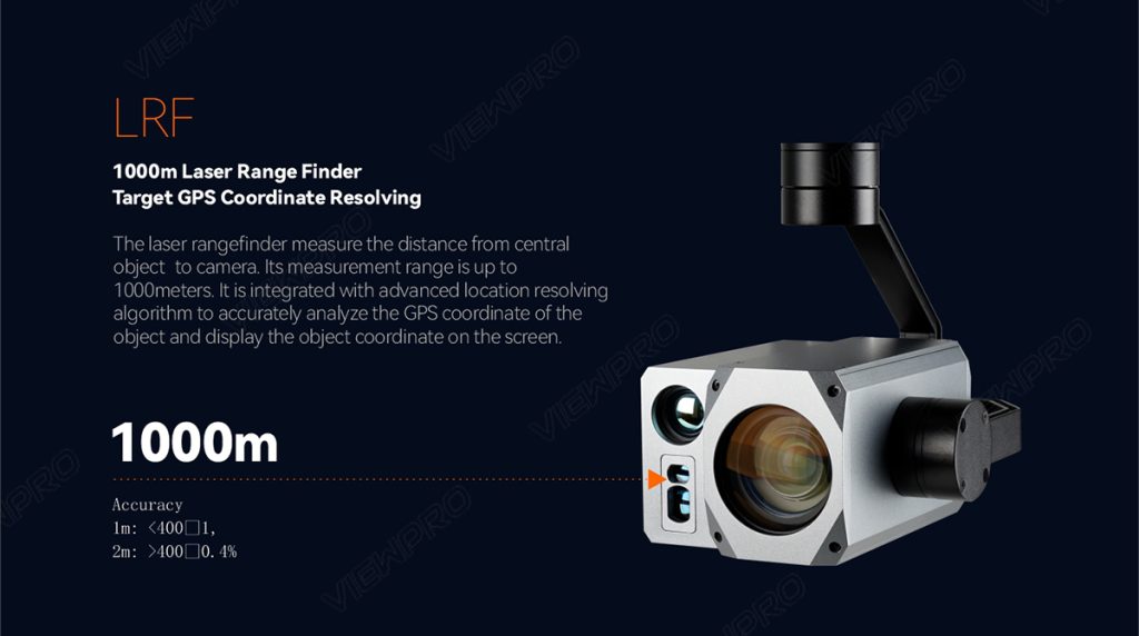 WLF - 30F Auto identify & tracking, 30x optical zoom, 1500m laser rangefinder 3